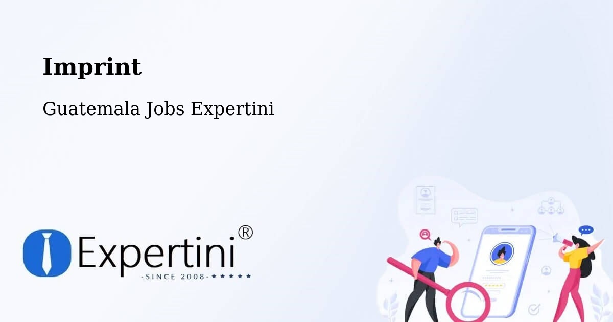 Imprint – Jocotenango - Guatemala Jobs Expertini